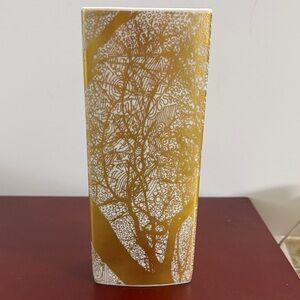 Vintage Hutschenreuther Germany Gold Detailed Tree Motif rectangle Porcelain